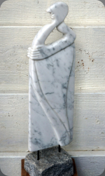 carrara marmer 40 cm